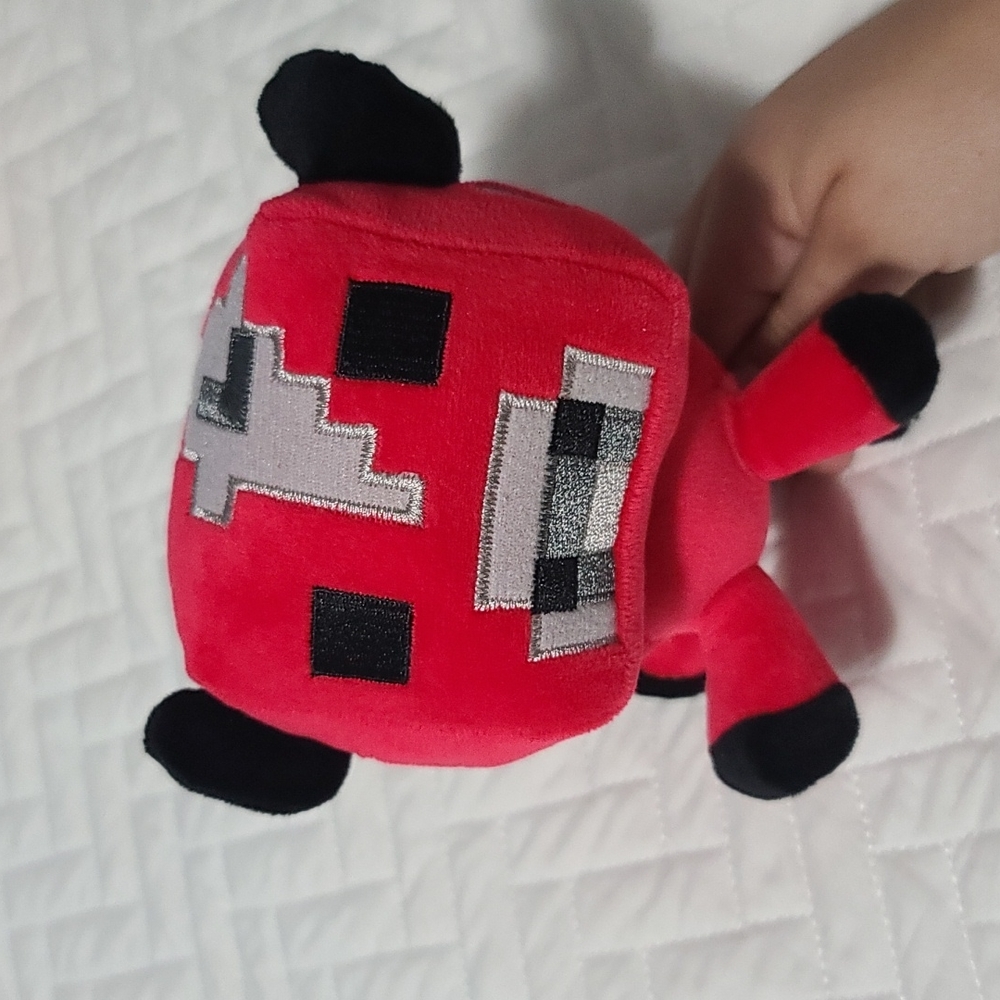 Mincraft red pig